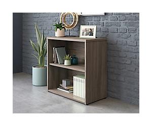 TEKNIK Affiliate Laminated Particle Board Bookcase 2 Shelves 750 x 394 x 743 mm Elm