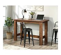 Counter Height Work Bench Vintage Oak - Vintage Oak