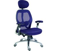 Teknik Office Cobham Luxury Mesh Back Executive Chair, Blue