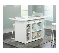 TEKNIK Craft Crafting Desk Rectangular Base panel 3 Drawers 1,524 (W) x 762 (D) x 914 (H) mm Laminated Particle Board