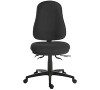TEKNIK Ergo Comfort 9500BLK Fabric Tilting Operator Chair - Black