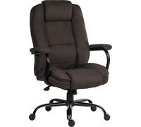 Teknik Goliath Duo Heavy Duty Executive Chair Bark Brown Fabri To 27 Stone