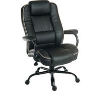 Teknik Goliath Duo Heavy-Duty Executive Chair - Black, Black