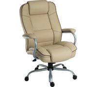 Teknik Goliath Duo Heavy Duty Executive Chair Cream, Suitable For 27 Stone User Weight And 24 Hour Use