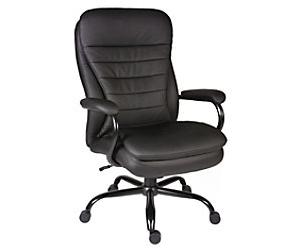 TEKNIK Goliath Executive Chair Basic Tilt Bonded leather Fixed Armrest Height-Adjustable Seat Black 170 kg B991 800 mm