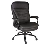 Teknik Goliath Heavy Duty Executive Chair Black With A Max User Weight Of 27 Stone