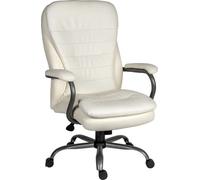 Teknik Goliath Heavy Duty Executive Chair White Suitable For 27 Stone User Weight