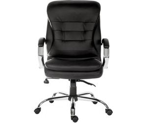 TEKNIK Goliath Light 6957 Bonded Leather Reclining Executive Office Chair - Black