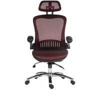TEKNIK Harmony Executive Mesh Chair - Red