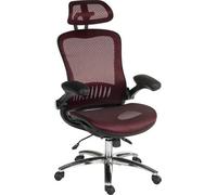 Teknik Office Harmony Mesh Executive Chair - Red, Red