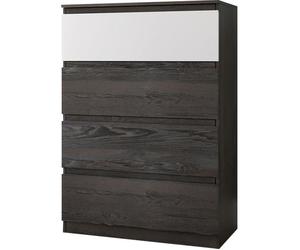 TEKNIK Hudson 5425829 Chest of Drawers - Charcoal Ash & Pearl Oak
