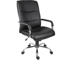 Teknik Kendal 6901BLK Faux-leather Reclining Executive Chair - Black
