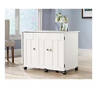 TEKNIK Laminated Particle Board Crafting Desk 1,580 x 494 x 724 mm White