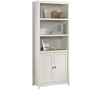 Teknik Office Mediterranean Shaker Style Bookcase with Doors, White