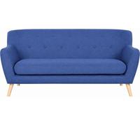 TEKNIK Skandi 3-Seater Fabric Sofa - Indigo blue