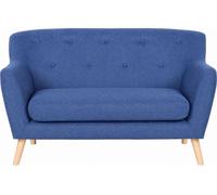 TEKNIK Skandi 8981 2-Seater Fabric Sofa - Indigo Blue