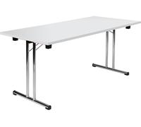 Teknik Office Space Folding Table, White