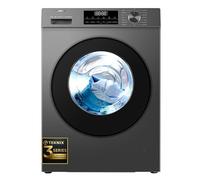 Teknix 3 Series TK3W1014XS 10kg Washing Machine - 1400 Spin - 3 Year Parts and Labour Cover - 1 Hour Wash Program - Durable Inverter Motor - Steam Function - Quick Wash - Graphite