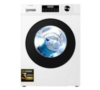 Teknix 3 Series TK3W1014XW 10kg Washing Machine - 1400 Spin - 3 Year Parts and Labour Cover - 1 Hour Wash Program - Durable Inverter Motor - Steam Function - Quick Wash - White