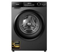 Teknix 5 Series TK5W1214HS 12kg Washing Machine - 1400 Spin - Five Year Parts and Labour Cover - One Hour Wash Program - Durable Inverter Motor - Steam Function - Quick Wash - Graphite