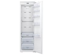 Teknix BITHTL Integrated Tall Larder Fridge - Built-in with 300L Capacity - Chrome Wine Rack - Digitals Controls - Two Year Cover - White, H177.2 x W54.0 x D54.5 (cm)
