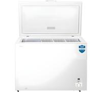 Teknix CH297 - White 300L Chest Freezer - Garage Safe - Digital Temperature Control - E Energy Rating