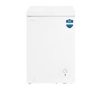Teknix CH95 Freestanding Chest Freezer - 95L Capacity - Suitable for Garages, Outbuildings and Sheds - Refrigeration Mode - Temperature Control - 4 Star Freezer Rating - White