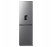 Teknix FFH1825WS/E 55cm Freestanding 50/50 Fridge Freezer - 256 Litre Capacity - Total No Frost - Silver - E Rated, H182.5 x W55 x D56.2 (cm)