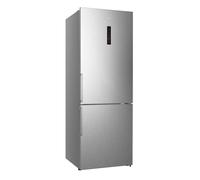 Teknix FFH270X 70cm Freestanding Fridge Freezer - Extra Large 495L Capacity - Frost Free - Digital Controls - Brushed Stainless Steel, H200.0 x W70.8 x D74.5 (cm)