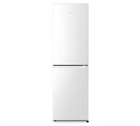 Teknix FFPH1825PW/E 55cm Freestanding 50/50 Fridge Freezer - 256 Litre Capacity - Frost Free - White with White Handle - E Rated, H182.5 x W55 x D56.2 (cm)