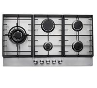 Teknix Signature Collection SCGH91X 90cm Gas Hob with 3.8Kw Wok Burner - Stainless Steel