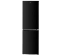 Teknix STF1725B Freestanding 50/50 Fridge Freezer, Compact 250L Capacity, Adjustable Temperature Control and Legs, Reversible Doors, Efficient LED Light, 4 Star Freezer Rating - in Black