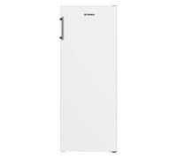 Teknix TFF1435W Tall Freestanding Freezer - Upright with 161L Capacity - Frost Free - Suitable for Outbuildings - Reversible Door - 5 Large Drawers - White, H143.0 x W55.0 x D60.0 (cm)