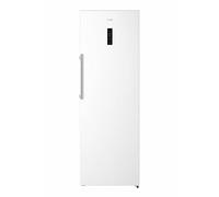 Teknix TH60TLW 60cm Freestanding Tall Larder Fridge - 370L Capacity - Metal Tech Cooling - Chrome Wine Rack - White - E Rated, H185.5 x W59.5 x D65.1 (cm)