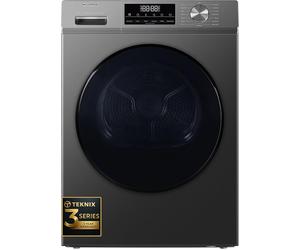 Teknix TK3HP10XS - Silver 10KG Heat Pump Tumble Dryer - E Energy Rating