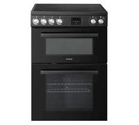 Teknix TKED64B - Black 4 Zone Electric Double Oven - Manual cleaning - A energy