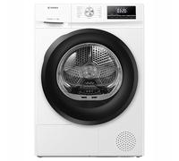 Teknix TKHP8HW 60cm Freestanding 8kg Heatpump Front Load Tumble Dryer - Garage Safe - AI Sensor Dry - Allergy Care - Drying Rack - White