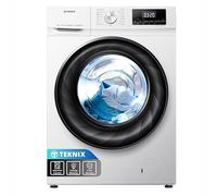 Teknix TKW12142HW 12kg 1400 Spin Washing Machine, Steam program, 15 Min Quick Wash - White