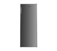 Teknix TL1435X 143cm Tall Freestanding Larder Fridge - 242 Litre Capacity - 5 Adjustable Shelves - Reversible Door - Inox, H143.0 x W55.0 x D56.0 (cm) (Stainless Steel, 143cm Tall)