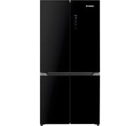 Teknix TMD19091SIBI - Dark Inox American Fridge Freezer - 503L Capacity - E Energy Rating