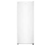 Teknix TSFG1385W Upright Tall Freezer - Freestanding with 170L Capacity - Low Frost - Suitable for Outbuildings - Reversible Door - 5 Large Drawers - White, H138.0 x W55.0 x D57.0 (cm)