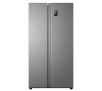Teknix TX2SBS1791PBIX American Side by Side Door Fridge Freezer - 530L Capacity - Frost Free - Digital Controls - Brushed Silver Stainless Steel, H177.5 x W91.0 x D65.0 (cm)
