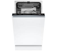 Teknix TX3BD458 3 Series Integrated Slimline Dishwasher - 11 Place Settings - Auto Door Opening - Internal LED Lights - Integrated Bottle Washers - Energy Class C