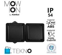 TEKNO / MOWION 27356 Double Waterproof Socket 2x2P+0