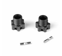 TEKNO RC LLC +4mm Gun Metal Anno Wheel Hubsw/pins2pcs TKR5071E Electric Car/Truck Option Parts