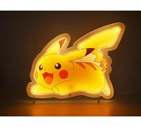 TEKNOFUN Pokémon Pikachu Wall Lamp, Neon Yellow Light, Mains Powered