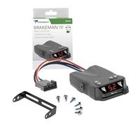 Tekonsha 8507120 Brakeman IV, Time-Delay Brake Controller for Trailers with 1-4 Axles, Black