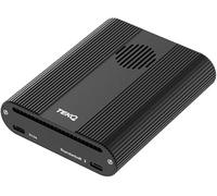TEKQ M2 Thunderbolt 3 Portable External Dual SSD Drive 8TB (4TB + 4TB), Up to 2800MB/s, NVMe M.2 Solid State Drive for Mac and PC, Black