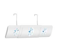 Teksome Air Conditioner Deflector - Adjustable Air Vent Diverter With 3 Fans - Conditioner Baffle for Car Home Family Bedroom Living Room Offices RV Camping Outdoor