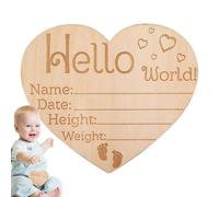 Teksome Baby Announcement Sign | Beautiful Baby Announcement Sign for - Baby Birth Announcement Sign Girl for Hospital, Baby Name Announcement Sign Boy